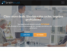 Tablet Screenshot of braintrust101.com